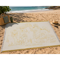 Dogs Just Wanna Have Sun Yellow Blanket