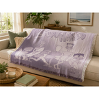 Surf Naked Classic Purple Blanket