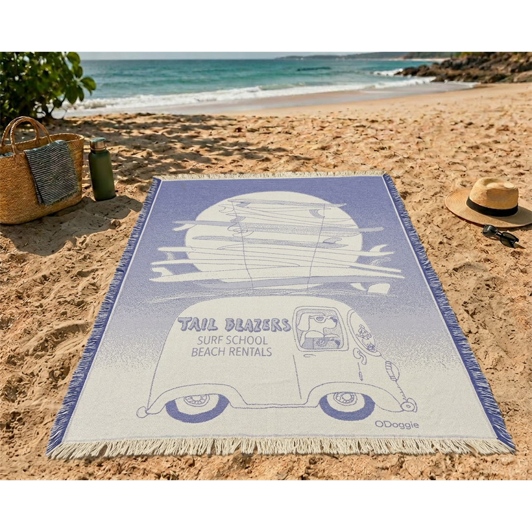 Tail Blazers Blue Blanket