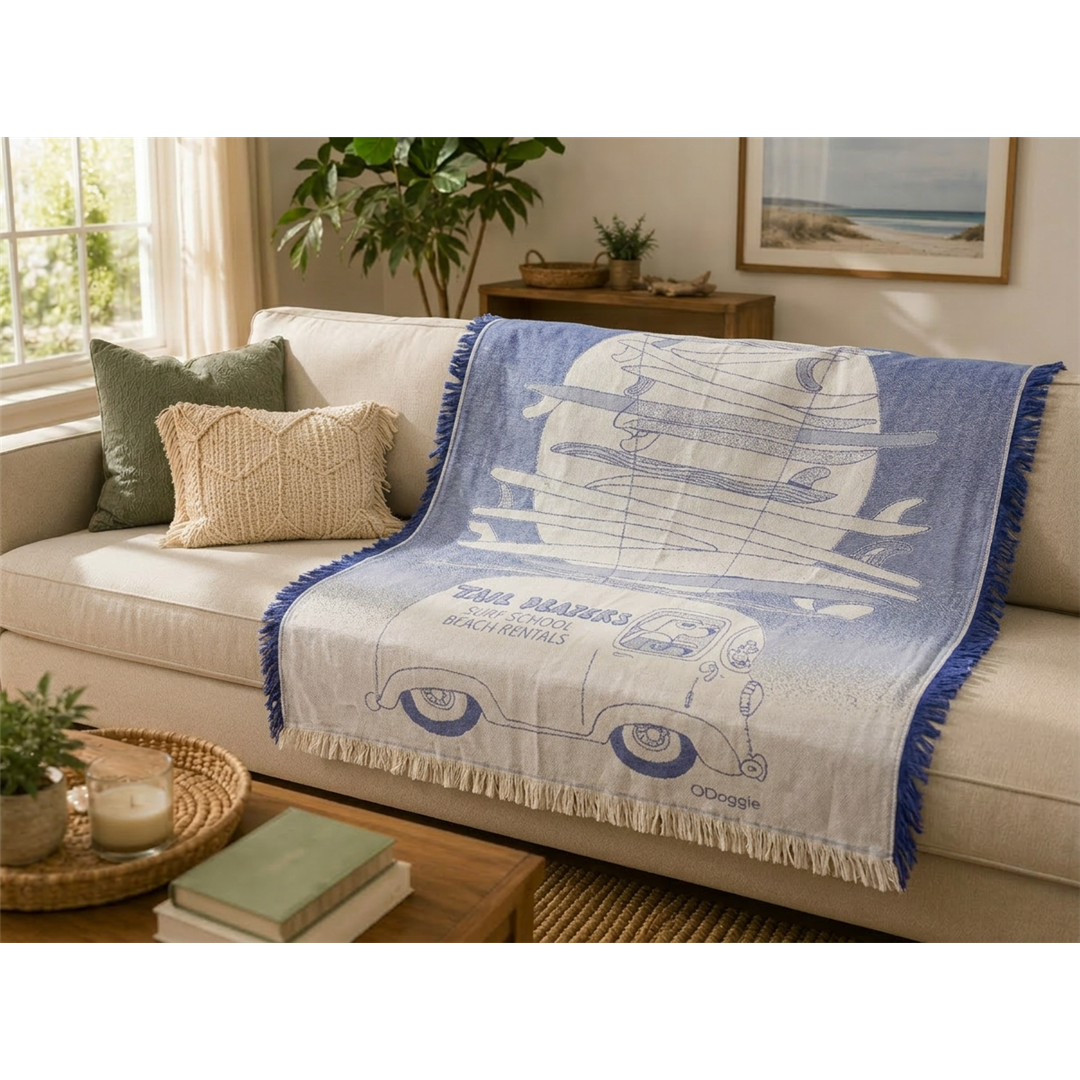 Tail Blazers Blue Blanket