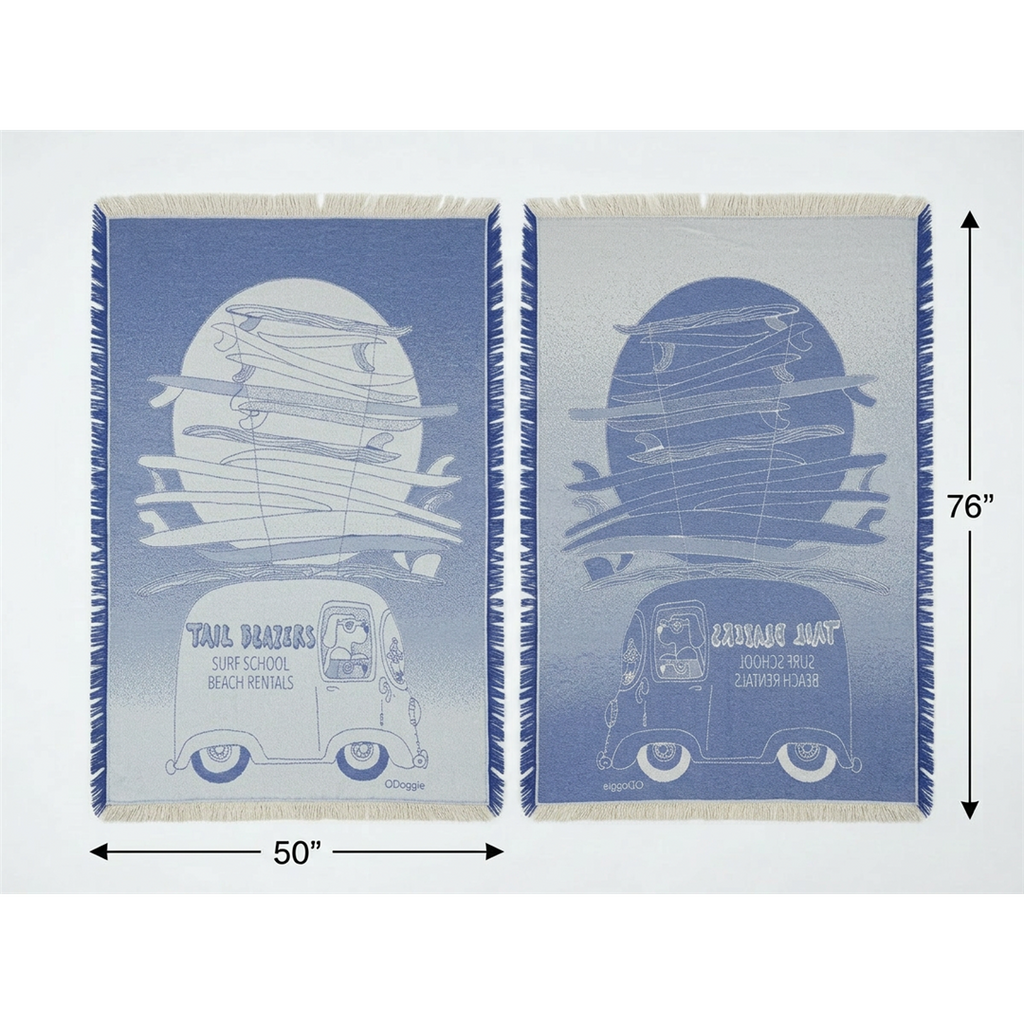 Tail Blazers Blue Blanket