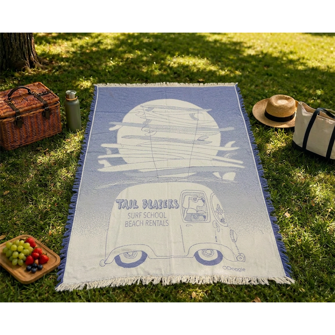 Tail Blazers Blue Blanket