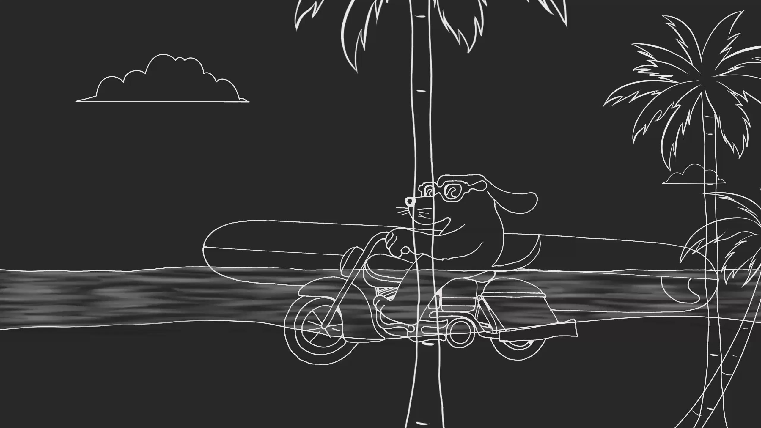 Men's Live Your Dream - Original Hand-Drawn Line Art